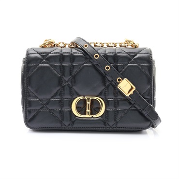 Dior 迪奧 Caro 肩背包 黑色 羊皮 M9252UHPA