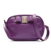 Salvatore Ferragamo 費拉格慕 Vara 相機包 肩背包 紫色 牛皮 21 H498