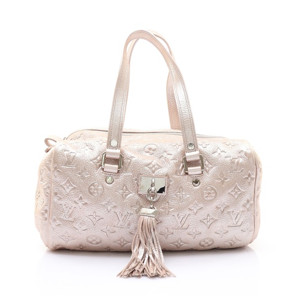 LOUIS VUITTON LV 路易威登 Shimer Comet 手提包 粉色 原花帆布 M95818