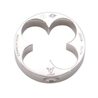 LOUIS VUITTON LV 路易威登 墜飾 18K白金 (缺皮繩)