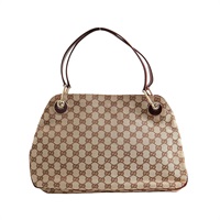 GUCCI 古馳 ECLIPE 肩背包 米色 帆布 121023
