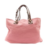 BOTTEGA VENETA BV 寶緹嘉 托特包 粉色 帆布 170045