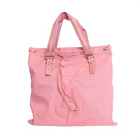 SAINT LAURENT YSL 聖羅蘭 Kahala 手提包 粉色 帆布 121631