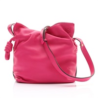 LOEWE 羅威 Flamenco Knot 肩背包 粉色 牛皮