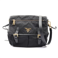 PRADA 普拉達 肩背包 黑色 尼龍