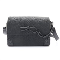 LOUIS VUITTON LV 路易威登 Steamer 肩背包 黑色 Taurillon 牛皮 M81746