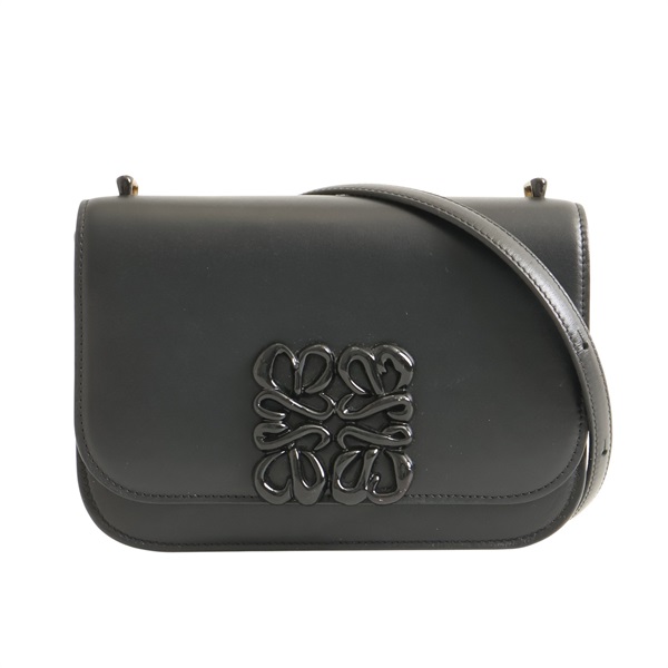 LOEWE 羅威 Goya small 肩背包 黑色 牛皮 A896N09X15