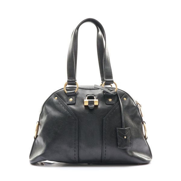 Yves Saint Laurent YSL 聖羅蘭 Muse 肩背包 黑色 牛皮 156465