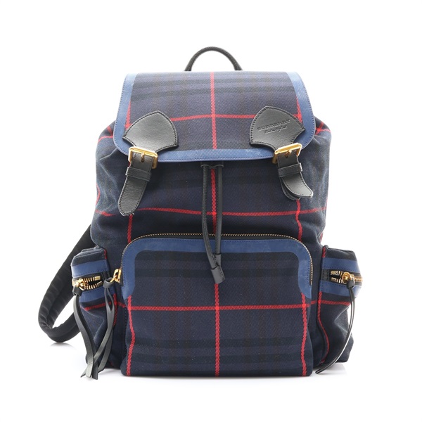 BURBERRY 巴寶莉 後背包 多色 帆布 牛皮 4069737