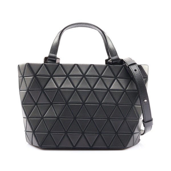 BAO BAO ISSEY MIYAKE 三宅一生 Crystal Matte 兩用包 黑色 PVC BB38AG313