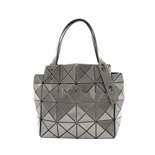 BAO BAO ISSEY MIYAKE 三宅一生 CARAT 手提包 灰色 PVC塗層帆布 BB33AG611