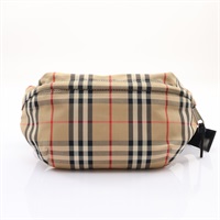 BURBERRY 巴寶莉 Vintage Check 腰包 胸包 棕色 PVC塗層帆布 棉布 牛皮 8010430
