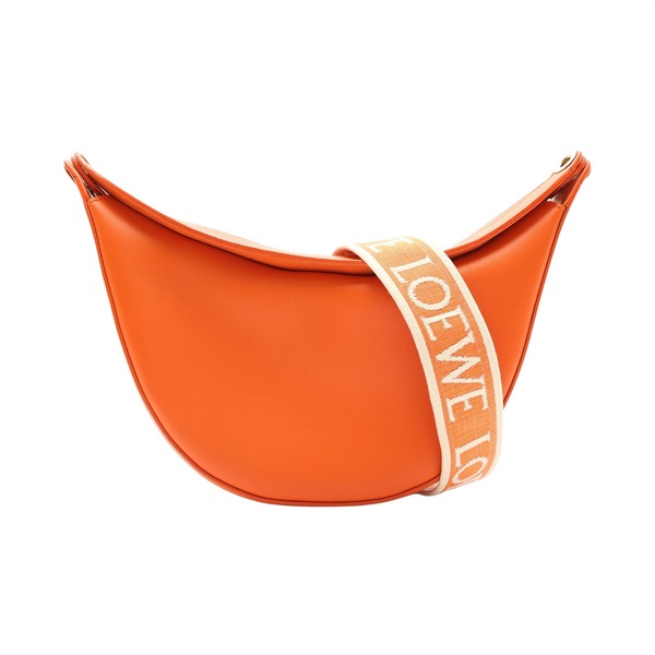 LOEWE 羅威 Luna Small 肩背包 橘色 牛皮 A923PM1X01
