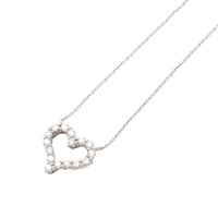 Tiffany & Co 蒂芬妮 Hearts 項鍊 PT950鉑金 鑽石 60007575
