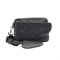 Dior 迪奧 Saddle 三件式子母包 肩背包 黑色 牛皮 1ADPO521MLL_H00N