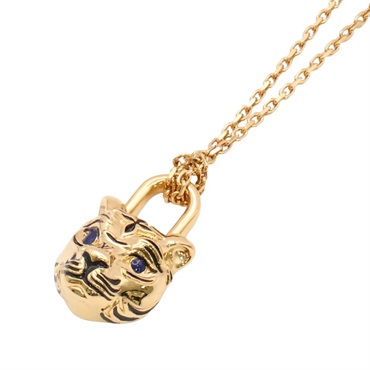 LOUIS VUITTON LV 路易威登 Tiger Dore NC 項鍊 黃銅 2022限定 M00595