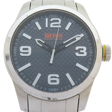 Boss 銀色 不鏽鋼 石英腕錶 HB.242.1.14.2989