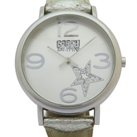 銀色 Poppy 石英腕錶 CA267140420