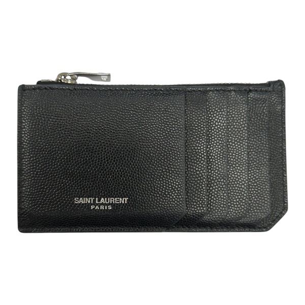黑色 牛皮 Fragments Zipped Card Case 夾 609362