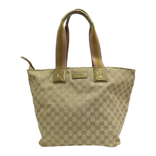 棕色 GG帆布 金色皮革 托特包 肩背包 131231