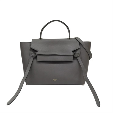 灰色 牛皮 Belt Bag 兩用包 W-AT-3129