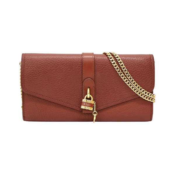 棕色牛皮 Aby 肩背包 CHC19WP310B71【Chloe 克羅伊】 CHC19WP310B71