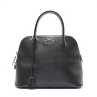BOLIDE 31 Veau Gulliver牛皮 柏莉包 黑色 金釦 〇X刻 手提包 (缺背帶)【HERMES 愛馬仕】