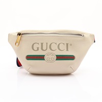 GUCCI 古馳 腰包 白色 牛皮 527792 527792