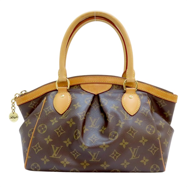 棕色 原花帆布 Tivoli PM 手提包 M40143