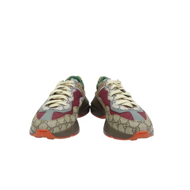 烏木色 PVC塗層帆布 Rhyton 運動鞋 #8