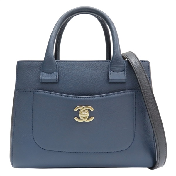 藍色 皮革 Mini Neo Executive 兩用包 無卡 A69929