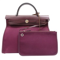 紫色 帆布 Herbag 31 肩背包 T刻