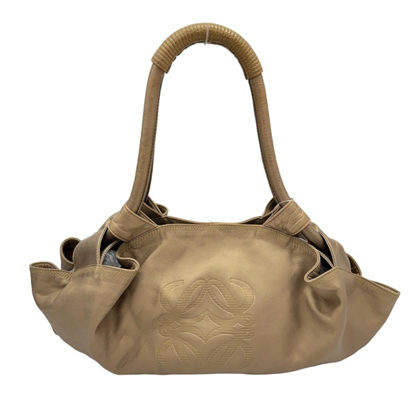 金色 羊皮 Nappa Aire 手提包 【LOEWE 羅威】