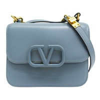 藍色 牛皮 Vsling 肩背包【VALENTINO 范倫鐵諾】