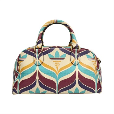 多色牛皮 Mini Duffle 兩用包 702397【GUCCI 古馳】 702397