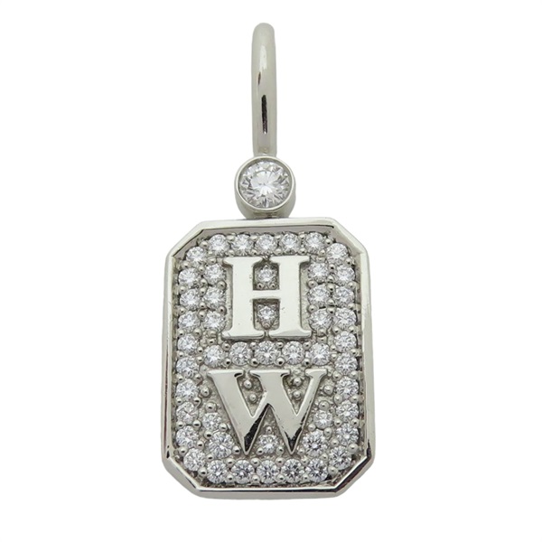 【再降價】Charms系列 HW Logo PT950 鉑金 鑽石 墜飾 CMDPRDPALOG