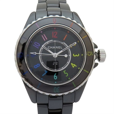 黑色錶盤 陶瓷 Electro World 腕錶 33mm H7121