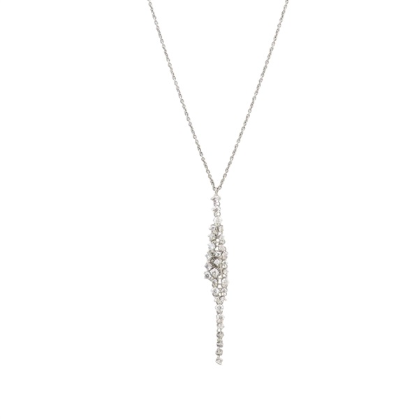 18白K金 鑽石 項鍊 Diamond Necklace