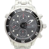 黑色錶盤 不鏽鋼 Seamaster Diver 腕錶 2133042