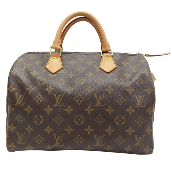 棕色 原花 PVC塗層帆布 Speedy 30 手提包 M41526