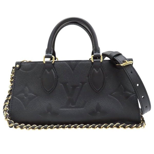 黑色 原花 牛皮 壓紋 OnTheGo East West 肩背包 M23640