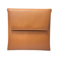 金棕 Epsom皮革 Bastia 扣式 零錢包 Y刻/Gold