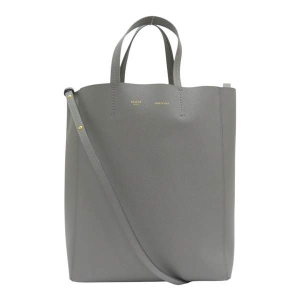 【再降價】灰色 牛皮 兩用包【CELINE 賽琳】
