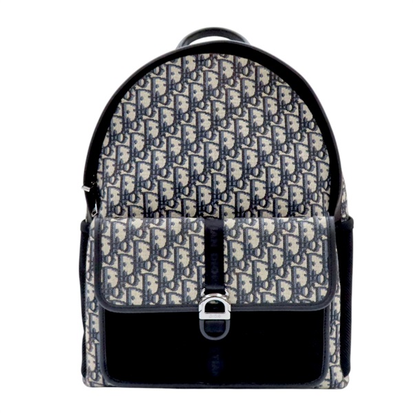 藍色 緹花帆布 Dior 8 後背包 1EIBA178YKY