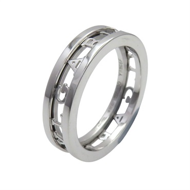 18K白金 縷空 B.zero1 戒指 #60【BVLGARI 寶格麗】 359363