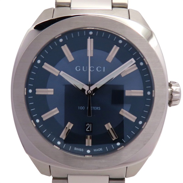 【再降價】藍色錶盤 不鏽鋼 GG2570 腕錶 142.3【GUCCI 古馳】【GUCCI 古馳】 142.3