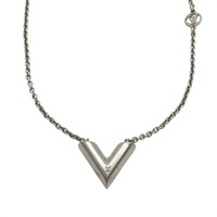 銀色鍍金 Essential V 項鍊 M63197【LOUIS VUITTON LV 路易威登】 M63197