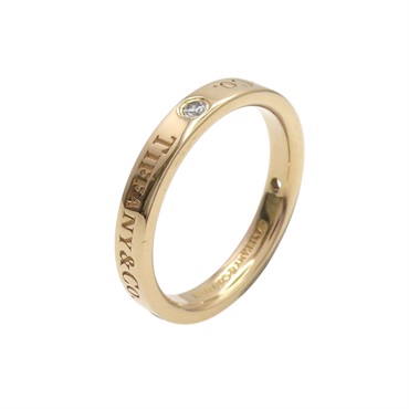 【再降價】18K玫瑰金 3PD 鑽石 Band 戒指 #9.5【Tiffany & Co 蒂芬妮】