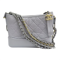 灰色 牛皮 Gabrielle Hobo 肩背包 流浪包 A91810