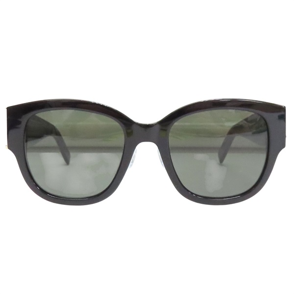 黑色 膠框 太陽眼鏡【SAINT LAURENT 聖羅蘭】 SL M95/K-001